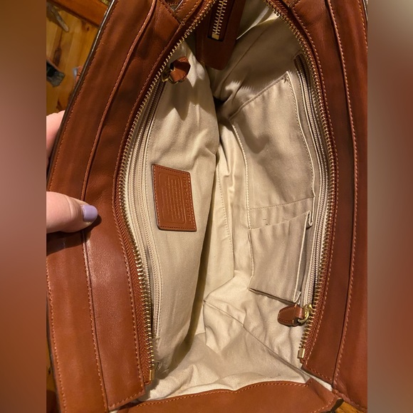 COACH Legacy Candace Medium Handbag - Cognac - Picture 4 of 4